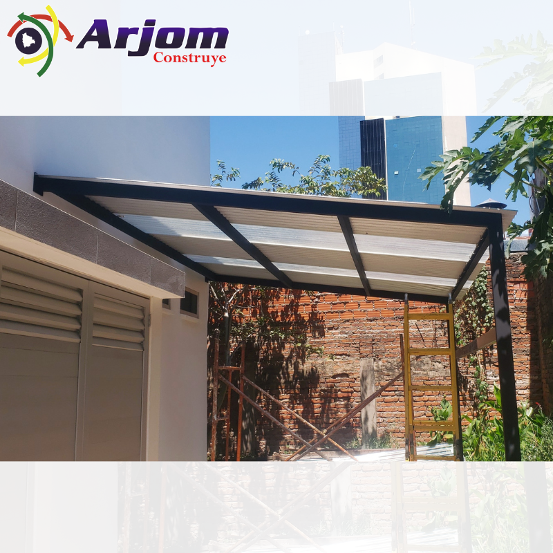 Pérgola de Tela Arjom Construye