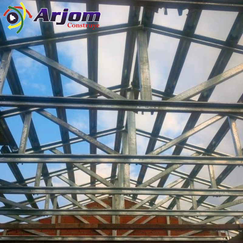 Tinglado de perfiles galvanizados GALERIA. Tinglado Perfiles Galvanizados - Imagen 1